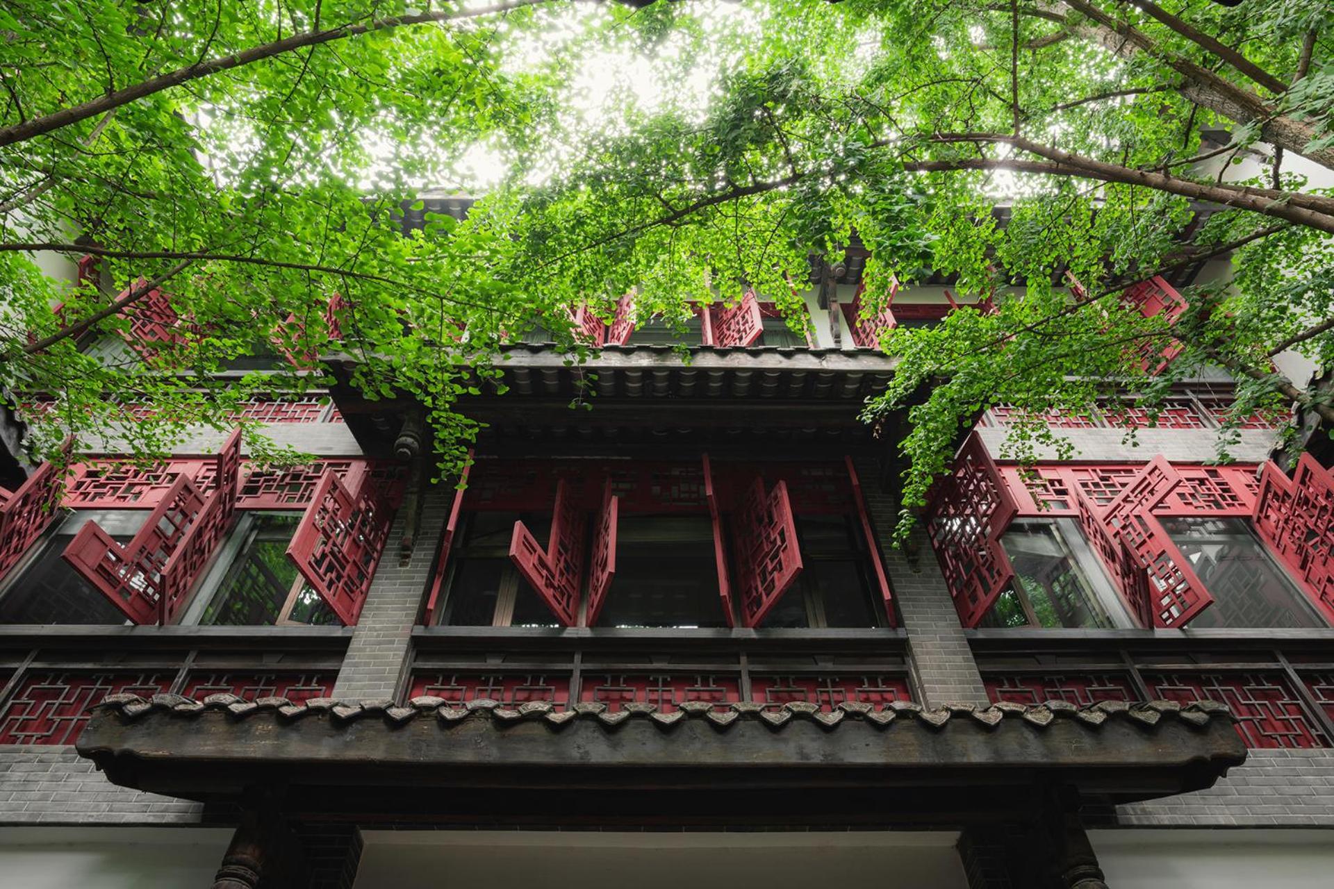 Guanyin Yiyuntai Hotel Chengdu Exterior photo